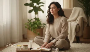 خودمراقبتی در مسیر زیبایی با تمرکز بر آرامش ذهنی، خواب و روتین ساده مراقبت پوست