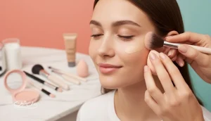 اصلاح اشتباهات رایج میکاپ که سن را بالاتر نشان می دهد با تکنیک های ساده برای کرم پودر، کانسیلر و پودر