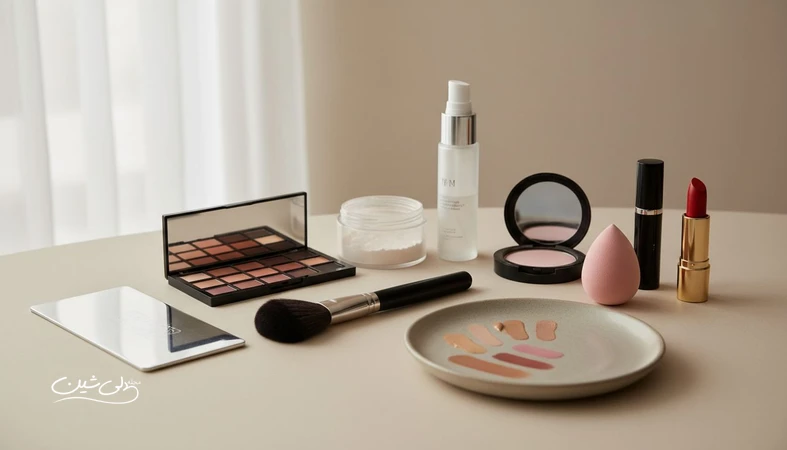 مقایسه محصولات حرفهای میکاپ با محصولات عمومی و ابزارهای تخصصی آرایش روی میز آرایشی