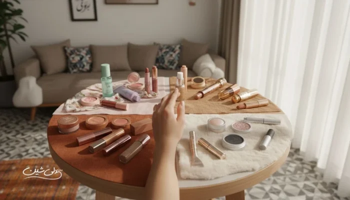 ترندهای فصلی زیبایی؛ چیدمان محصولات آرایش و مراقبت پوست با رنگ ها و بافت های مناسب بهار، تابستان، پاییز و زمستان
