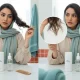 تصویر مفهومی از بررسی نشانه های مشکلات مو؛ تمرکز روی پوست سر و ساقه برای تشخیص چربی، شوره، خشکی و موخوره