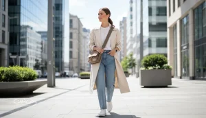 استایل خیابانی واقعی و خوش پوشی روزمره با آیتم های ساده، کفش راحت و اکسسوری کاربردی