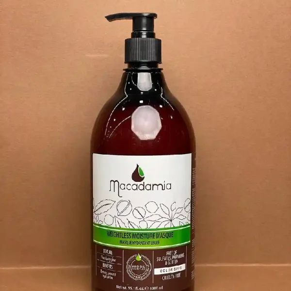 ماسک مو ماکادامیا مدل Weightless moisture (سبک و آبرسان) - تصویر 1