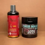 پک شامپو و ماسک مو نانو کراتین لاولی ژولیت(ترمیم کننده موهای آسیب دیده)