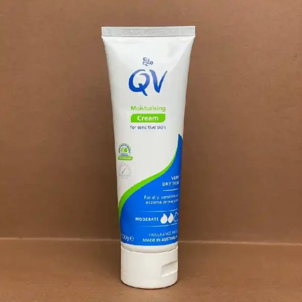 کرم کیووی پوست حساس و خشک حجم 100 گرم (QV) - تصویر 1