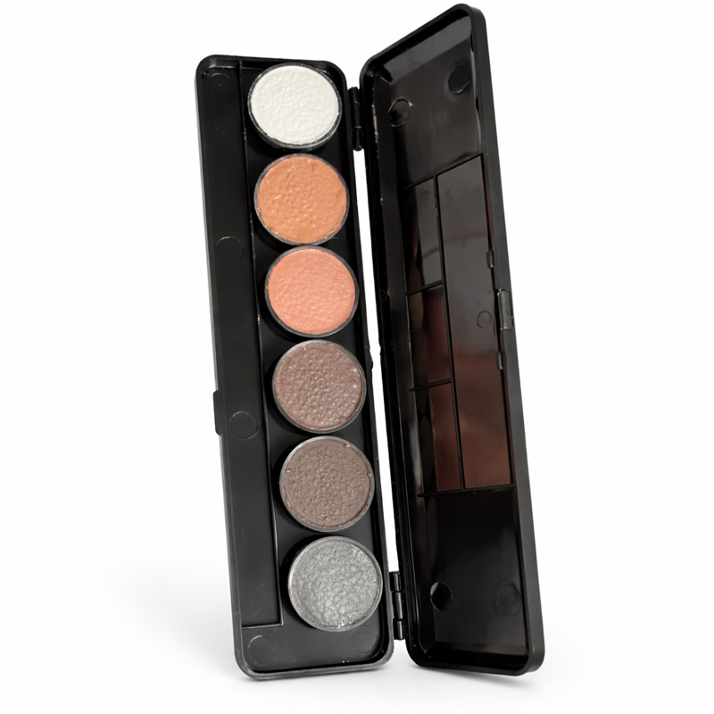 تصویر پالت آکوا ابرو ماسکات 6 رنگ