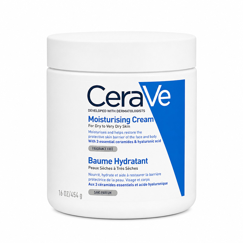 تصویر کرم مرطوب کننده سراوی پوست خشک و بسیار خشک(CERAVE)