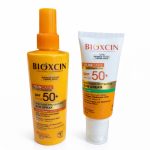 تصویر پک ضدآفتاب بیوکسین بی رنگ پوست چرب و انواع پوست spf50