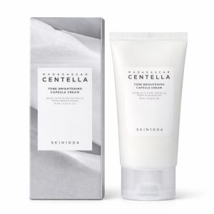 تصویر کرم آبرسان و مرطوب کننده تن برایت سنتلا |روشن کننده پوست کدر