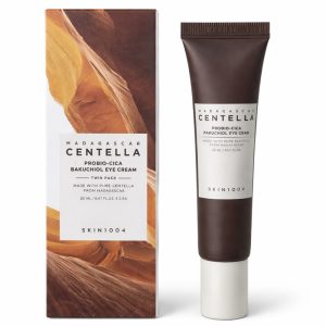 تصویر کرم دور چشم سنتلا ماداگاسکار حاوی باکوچیول (ضدچروک و تقویت‌کننده) SKIN1004