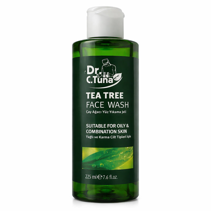 تصویر ژل شستشو چای سبز دکتر سی تونا(Dr.c.tuna)|ژل پوست های چرب و جوش دار