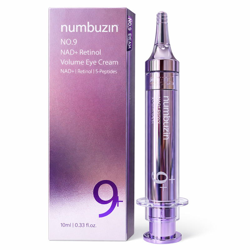 تصویر کرم دور چشم نامبوزین شماره 9 مدل NAD+ Retinol+50Peptides