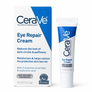 تصویر کرم دور چشم سراوی EYE REPAIR CREAM ضد تیرگی و پف حاوی سرامید و هیالورونیک اسید